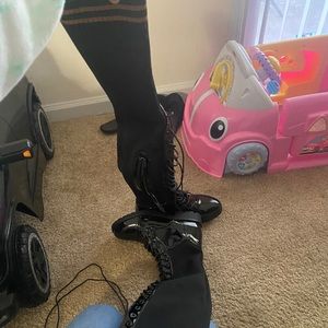 Azalea Wang thigh high boots (Size 7 Woman’s)